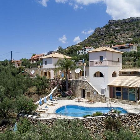 Markos Apartments 4 Stoupa Bagian luar foto