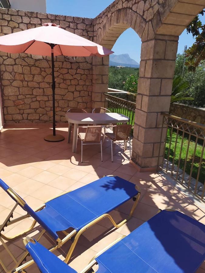 Markos Apartments 4 Stoupa Bagian luar foto
