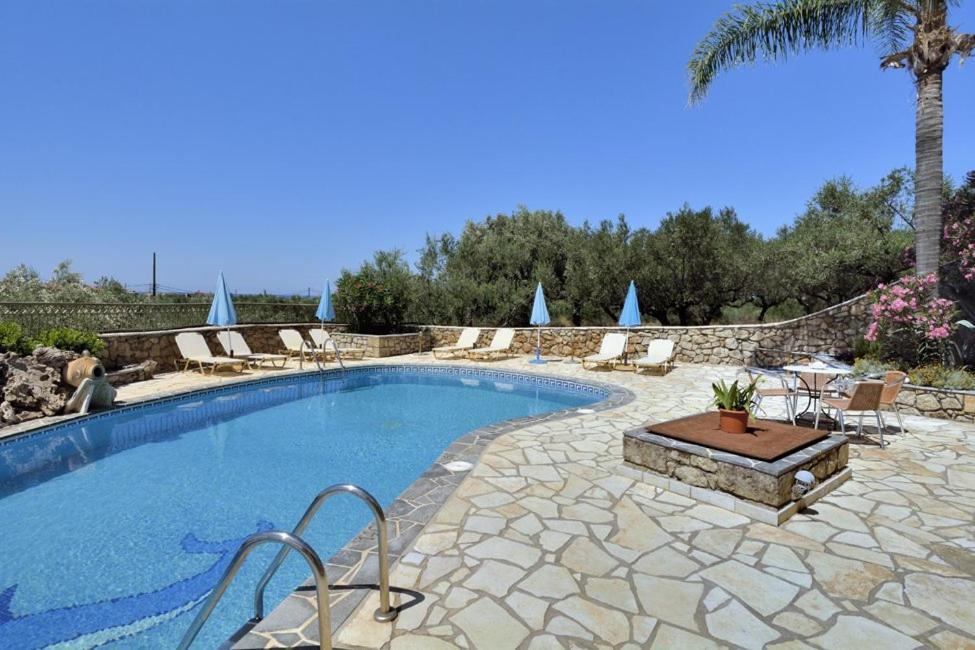Markos Apartments 4 Stoupa Bagian luar foto
